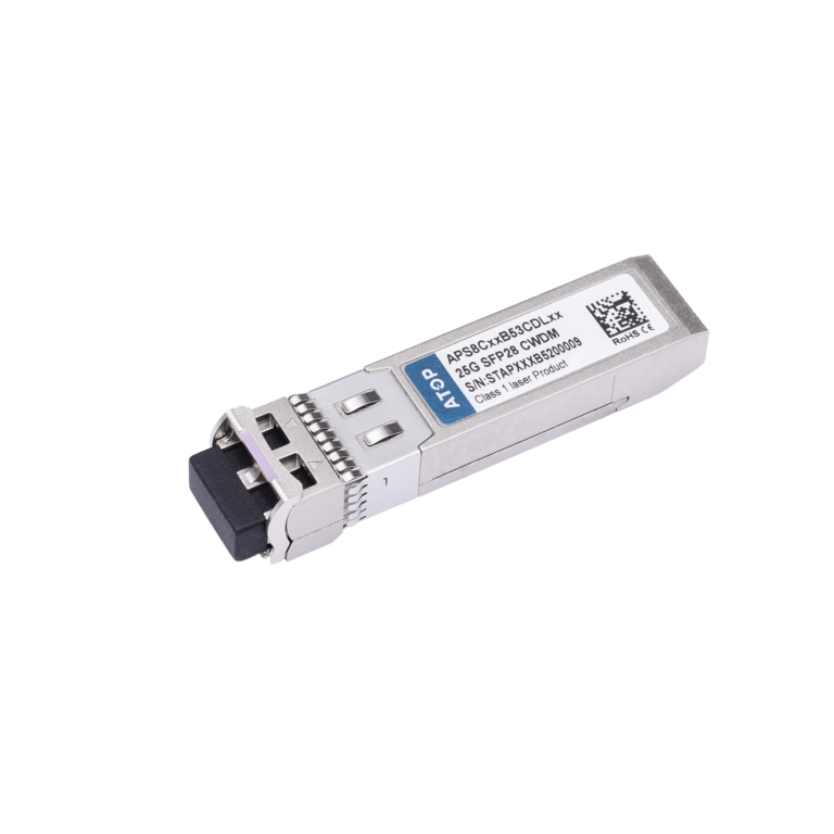 25GBASE-CWDM SFP28 1271~1371nm 10km Transceiver