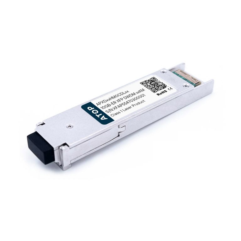 10GBASE-DWDM XFP C-band 100Ghz 80km Transceiver