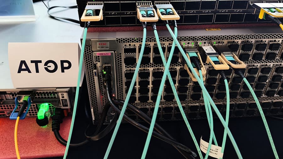 H3C S9827: 400G QSFP112 SR4 passed successfully